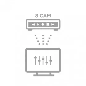 Configuration à distance NVR 8 caméras