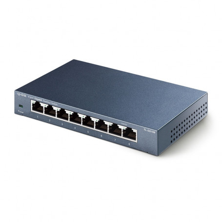Switch Gigabit 8 ports avec boîtier métal TP-Link TL-SG108
