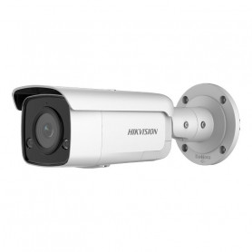 Caméra 4MP AcuSense avec micro intégré et alarme sonore et visuelle Hikvision DS-2CD2T46G2-ISU/SL vision de nuit 60 mètres
