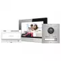 Kit interphone vidéo couleur 2 fils en aluminium Hikvision DS-KIS702/S