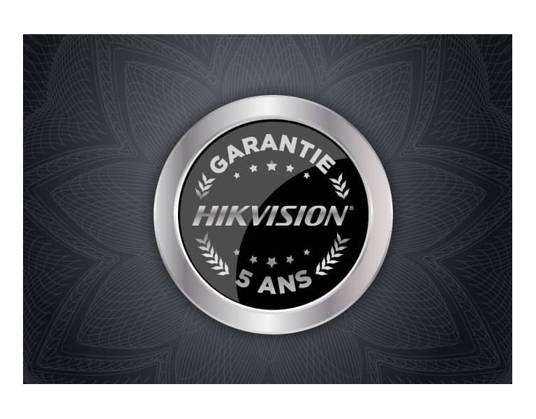 Garantie 5 ans Hikvision